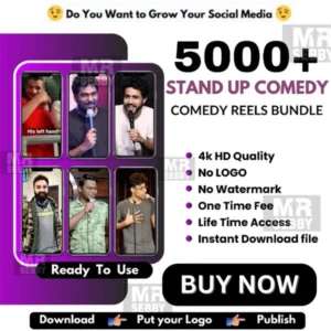 5000+ Stand Up Comedy Reels Bundle